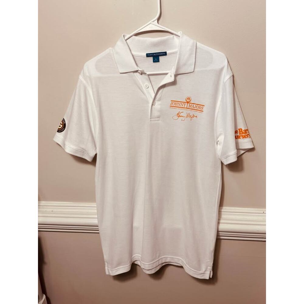 Vintage 1980s Johnny Majors Memorial Invitational Golf Tournament Tennessee Polo
